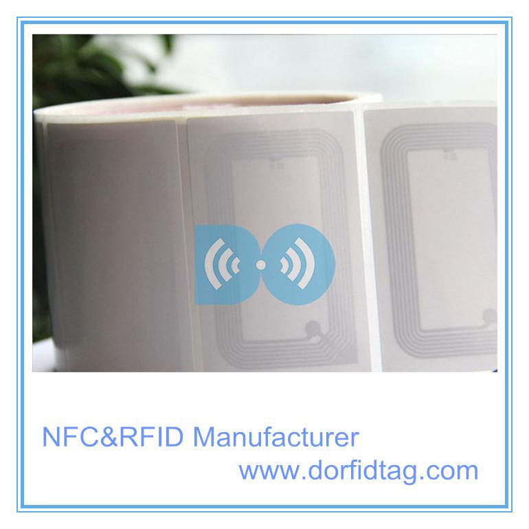 HF RFID Label 13.56mhz Mifare 1k RFID chip RFID label manufacturer